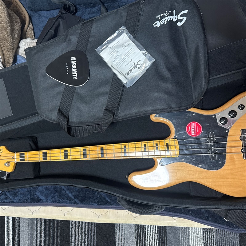 Squier by Fender Squier by Fender Classic Vibe '70s Jazz Bass Maple Fingerboard (Natural)の画像